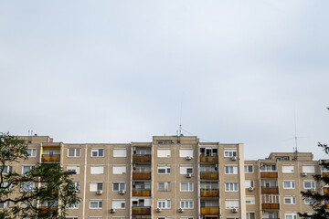 Apartment Block In Budapest