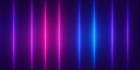 Abstract purple background with bright motion lines creates a glowing energy texture and colorful light effect in this dark blue space wallpaper vector illustration