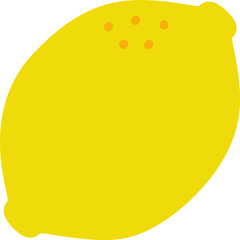 vector illustration of a lemon