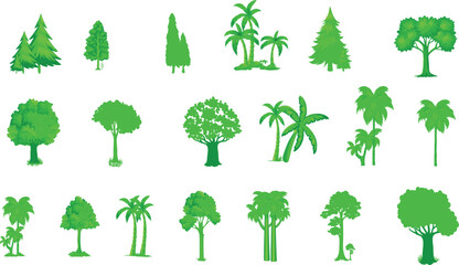  silhouette, tree, cartoon, illustration, collection, modern, canopy, abstract, relaxation, marketing, graph, global, simplicity, diagram, suburb, fantasy, pattern, transportation, design