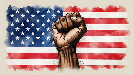 American unity and strength symbol