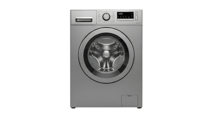 Fototapeta premium Modern front load washing machine