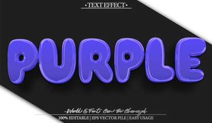 Purple Violet Lavender Lilac Plum Magenta Text Effect Editable Alphabet