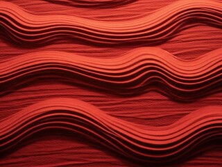 Chinese new year Deep red undulating surface with strong shadow contours | Year, chinese, background, abstract, red.