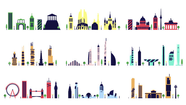 Animated Icons Cities