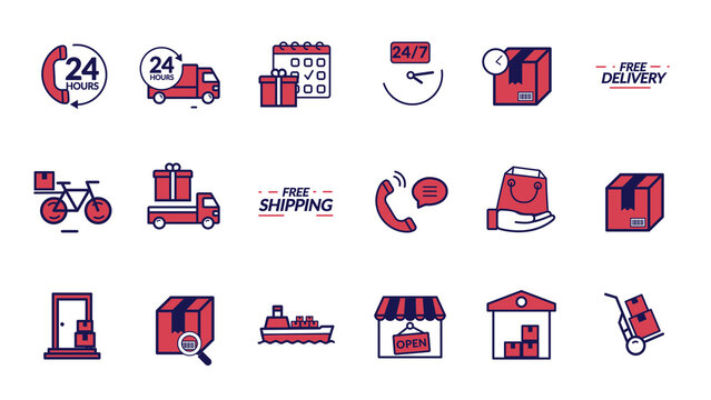 Animated Icons Delivery