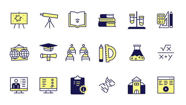 Animated Icons Education