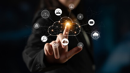 Cloud computing enables cloud, service, and network integration for digital transformation, data access, and scalable platform connectivity Latch