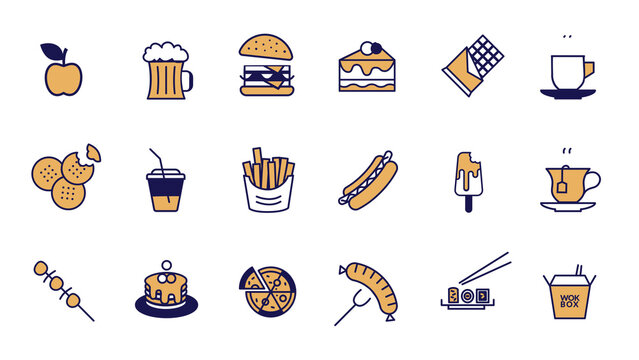 Animated Icons Food