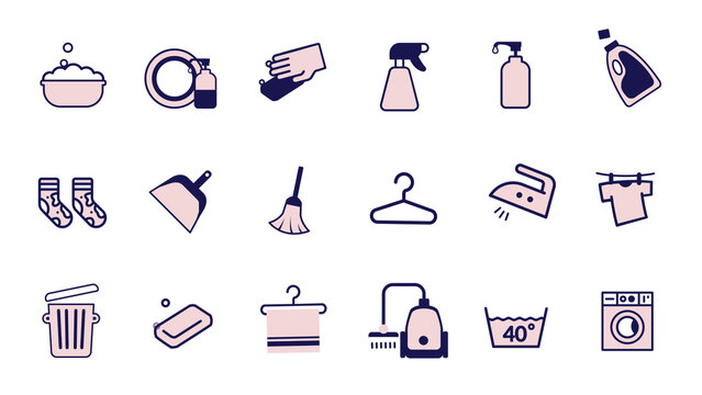 Animated Icons House Cleaning