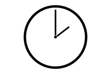 wall clock vector