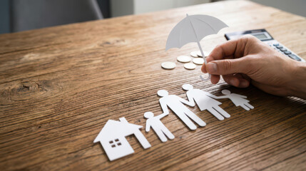 Protect your family's future with term life insurance home setting financial planning personal touch