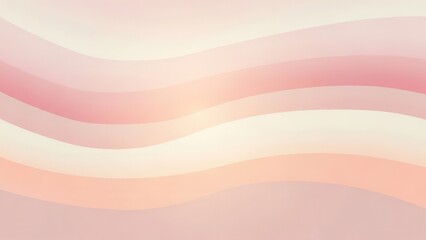 Pastel colored wavy lines on a gradient background Soft Romantic Valentine?s Day Love Abstract