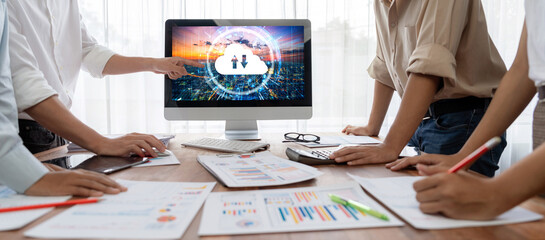 Cloud computing software for brisk remote work and personal data storage