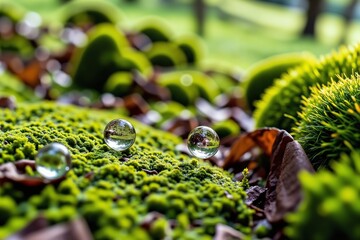 Emerald Moss Micro-Jungle Dewdrops
