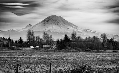 Dramitic Mountain Scene 2