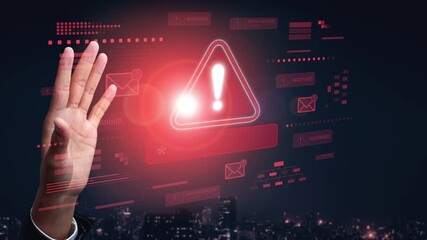 Password security breach warning with red asterisk box, cybersecurity alert, lock icons, and critical vulnerability signals in digital system access Marrow - Powered by Adobe