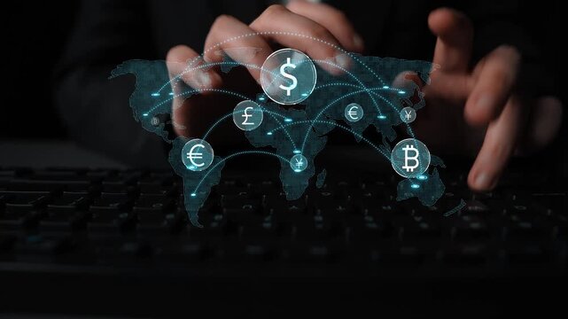 Global currency exchange enables seamless money transfer through currency, exchange, and global systems for decentralized international financial connection Marrow