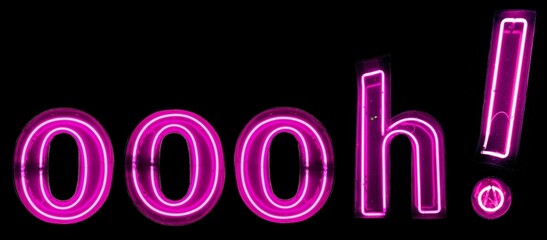 oooh! n&eacute;ons roses