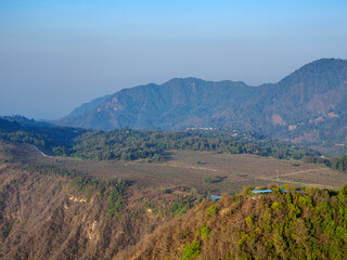 View from Rostro Maya or Indian Nose, San Juan La Laguna, Solola Department, Guatemala