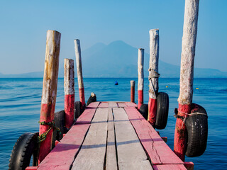 Lake Atitlan, Panajachel, Solola Department, Guatemala