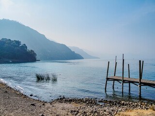Lake Atitlan, Panajachel, Solola Department, Guatemala
