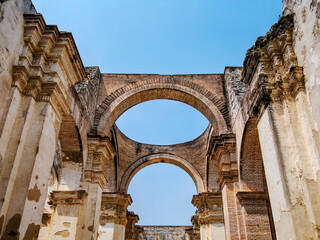 Old Primate Cathedral Ruins, Antigua Guatemala, Sacatepequez Department, Guatemala