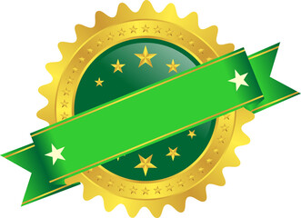 best choice label with ribbon