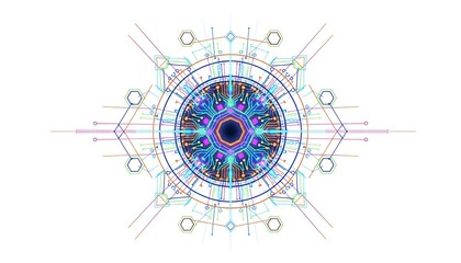 abstract background with circles