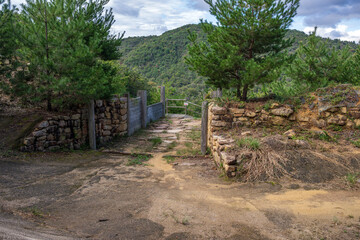 岡山 鬼ノ城 北門跡