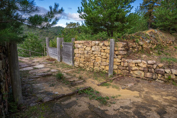 岡山 鬼ノ城 北門跡
