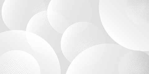 Abstract background with circles and halftone dots pattern. modern illustration.