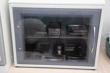 Sterilization systems. Loading medical instruments