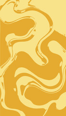 Abstract Flowing Gold Liquid Texture with Swirling Patterns on a Shiny Surface Creating a Luxurious and Elegant Visual Effect