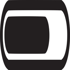 A black and white image showing a loading bar partially filled on a white background simple design