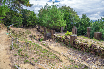 岡山 鬼ノ城 南門跡