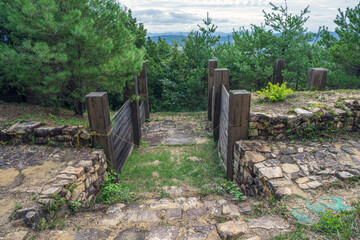 岡山 鬼ノ城 南門跡