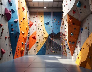 Full Frame Indoor Climbing Wall Gym 