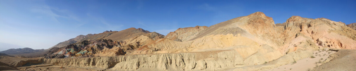 Artist's Palette in Death Valley National Park is a stunning, colorful section of the Black...