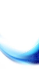 Clean Blue Wave Abstract Vertical Background