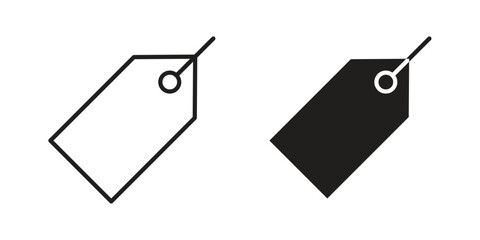 Label icons simple design. Vector illustration for web ui