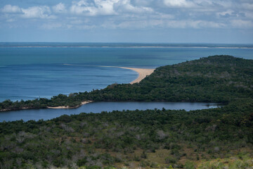 Ponta do Cururu vista da Serra da Piraoca, Alter do Ch&atilde;o, Santar&eacute;m - Par&aacute;