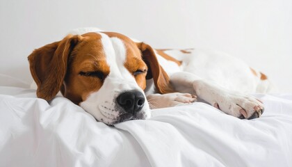 Fototapeta premium 寝ている犬