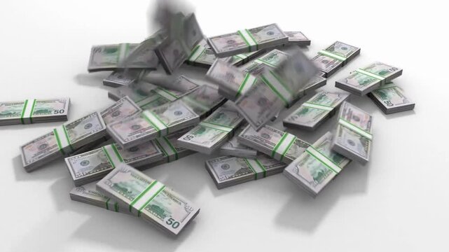 house made of dollars