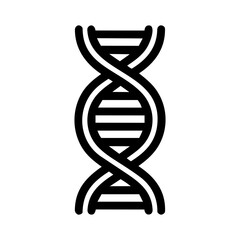 DNA genetics medical icon