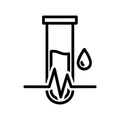 blood test medical icon