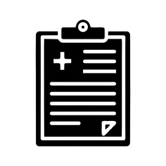medical report clipboard icon