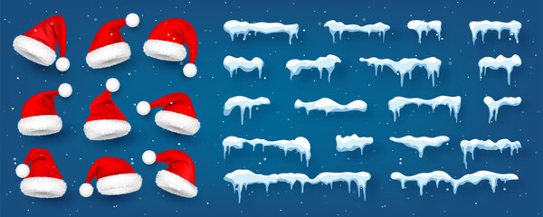 Christmas glowing lights. Festival garlands with colorful bulbs. Greeting card design element. New Year, winter holidays