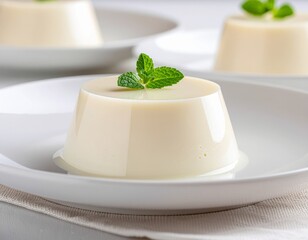 Luxury Vanilla Panna Cotta with Silky Custard Texture