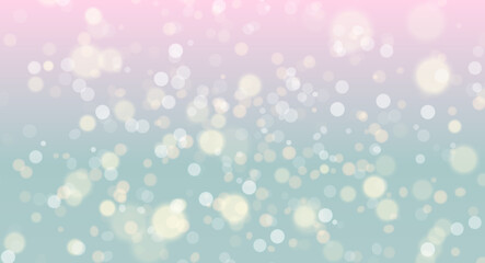 Pastel Bokeh Light Gradient Background